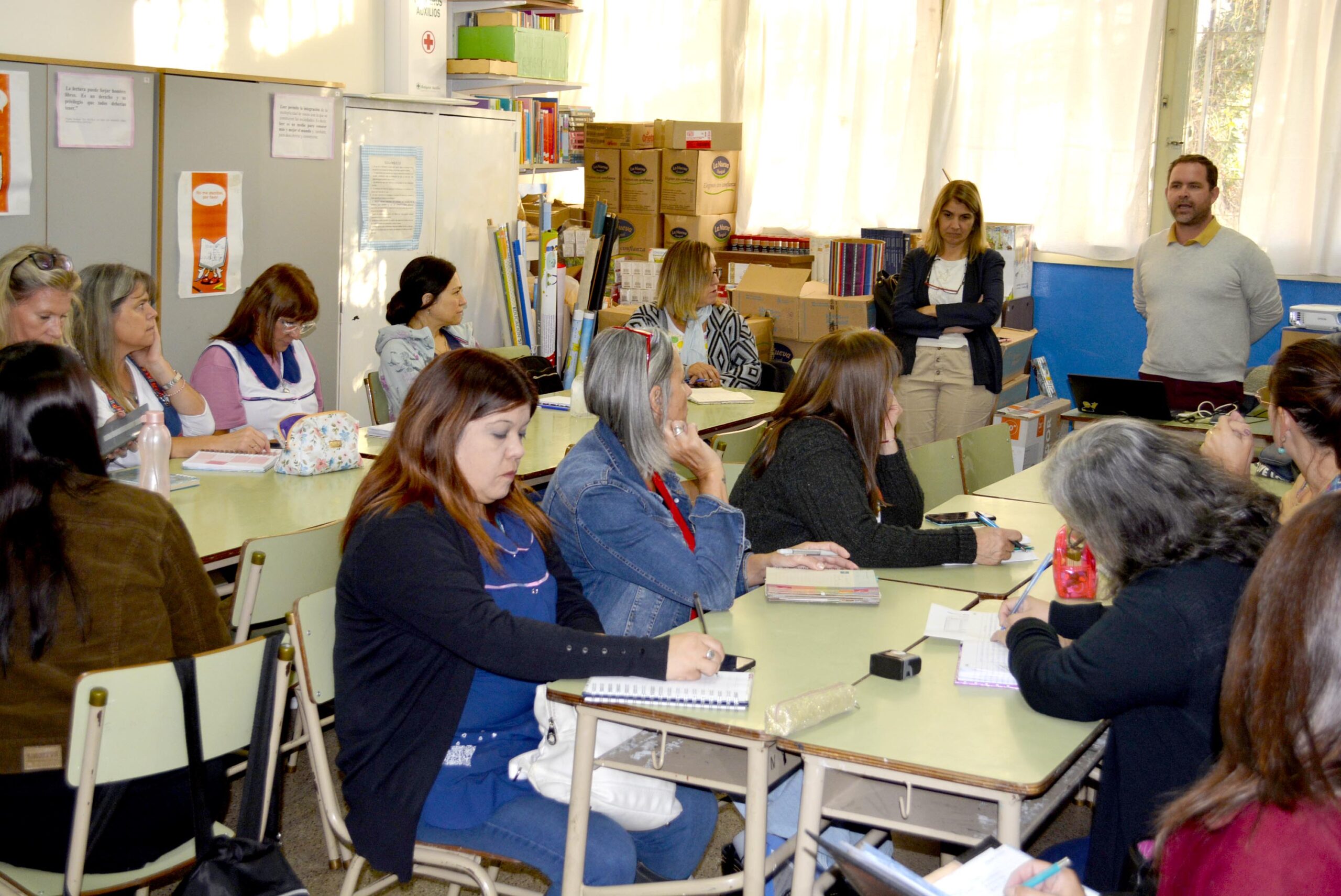 encuentro en la Escuela Primaria N° 9